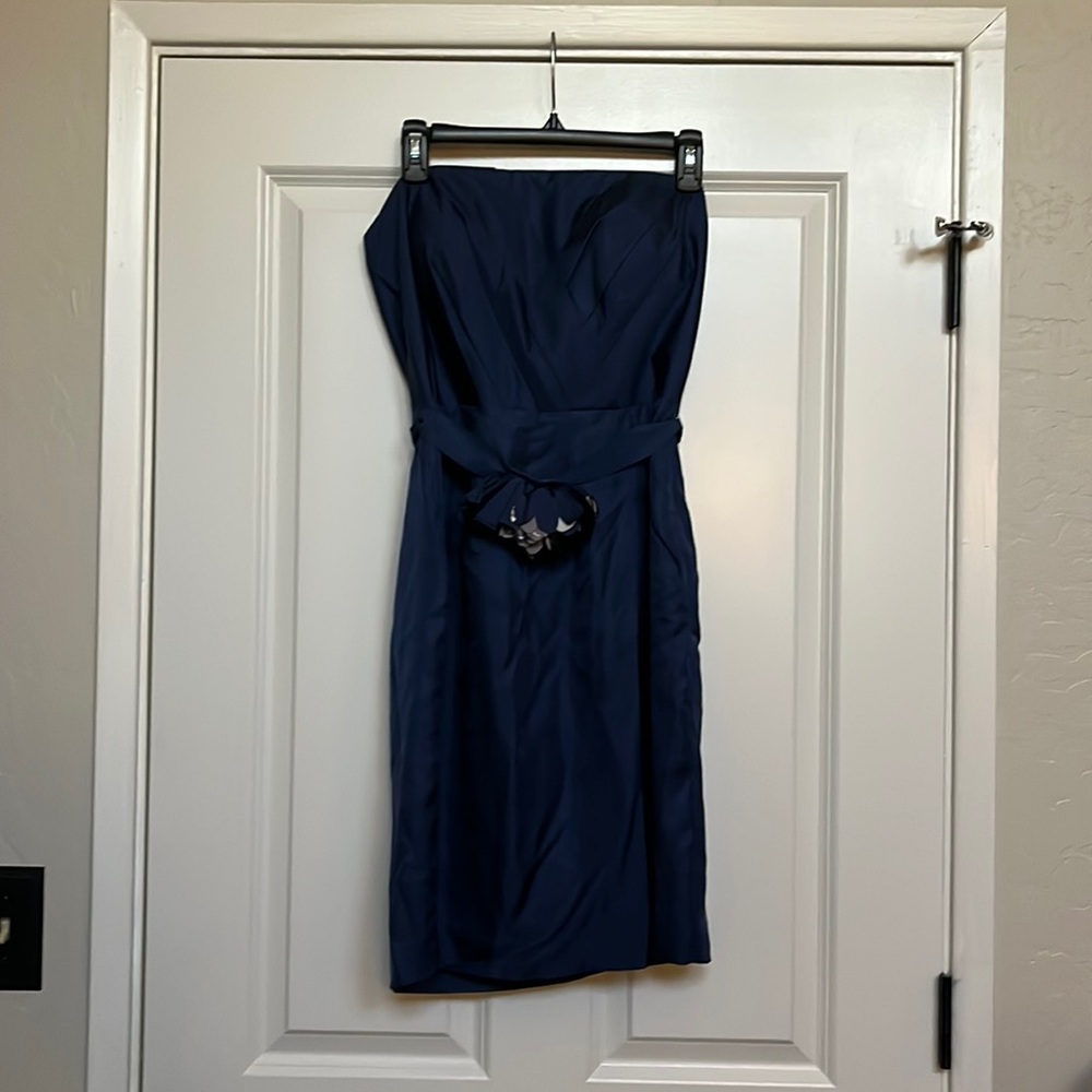 Banana Republic strapless silky dress